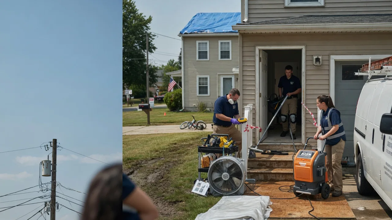 Water Damage Repair in Frankton, IN near me